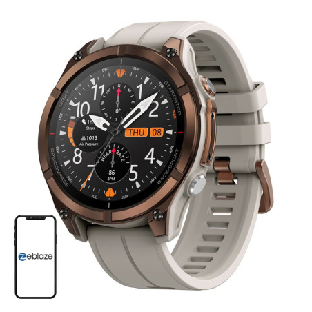 Zeblaze Stratos 4 Pro Smartwatch GPS Bronzo