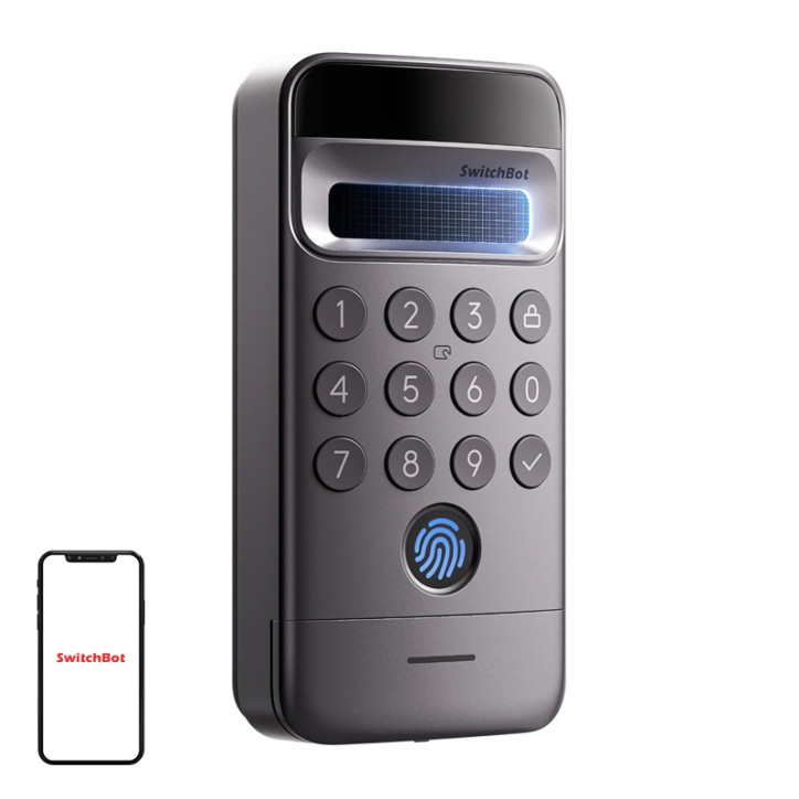 SwitchBot Keypad Vision Pro Tastiera Riconoscimento Facciale e Palmare