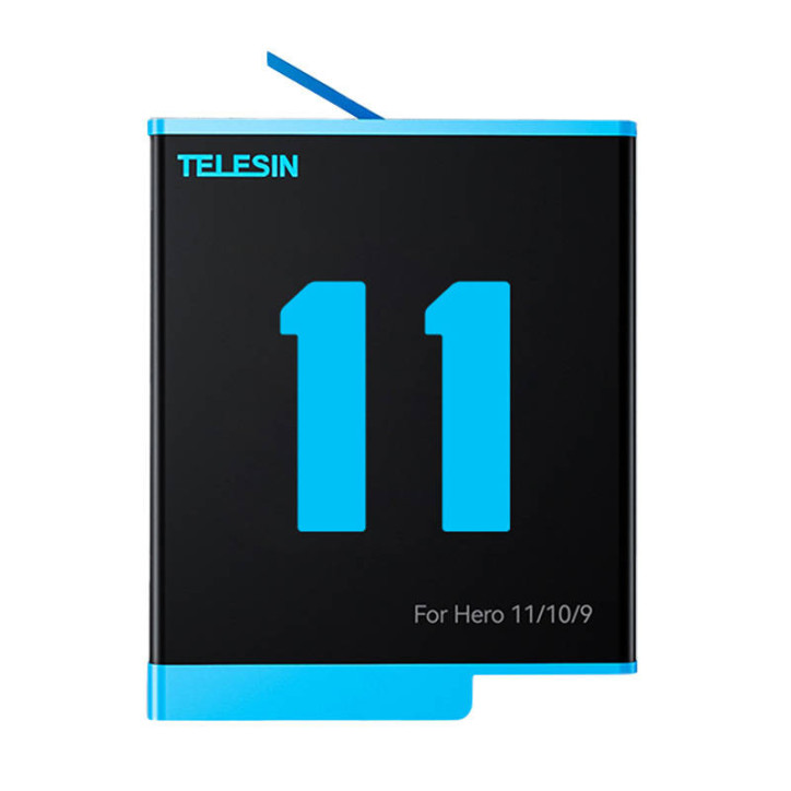 Telesin Caricatore a 3 slot con 3 Batterie per GoPro Hero 12/11/10/9