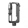 Telesin Metal Frame per DJI Action 2 Nero