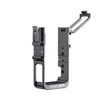 Telesin Metal Frame per DJI Action 2 Nero