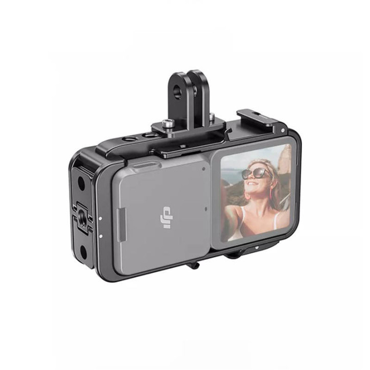 Telesin Metal Frame per DJI Action 2 Nero