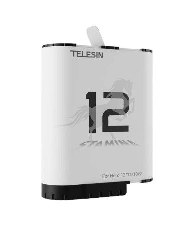 TELESIN Batteria Stamina GP-HPB-012 per GoPro Hero 12/11/10/9