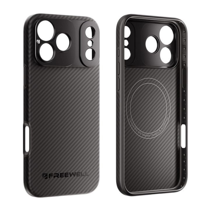 Freewell Custodia Pro Filmmaker per iPhone 17 Pro Max con attacco 17mm Nero Freewell Custodia Pro Filmmaker per iPhone 17 Pro Max con attacco 17mm Nero