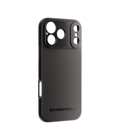 Freewell Custodia Pro Filmmaker per iPhone 17 Pro con attacco 17mm Nero
