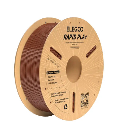 ELEGOO Rapid PLA+ Filament 1.75mm Marrone 1kg