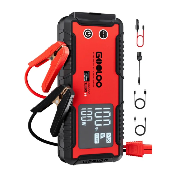 GOOLOO GT6000 Jump Starter 99.9Wh Nero