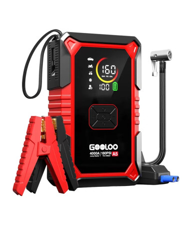 GOOLOO A5 Jump Starter con Compressore 4000A