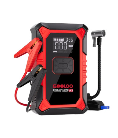 GOOLOO A3 Jump Starter con Compressore 3000A
