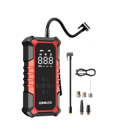 GOOLOO A6 Gear Compressore d'Aria Portatile 160 PSI