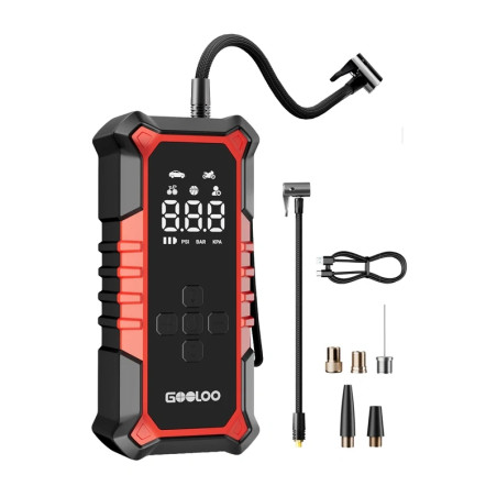 GOOLOO A6 Gear Compressore d'Aria Portatile 160 PSI