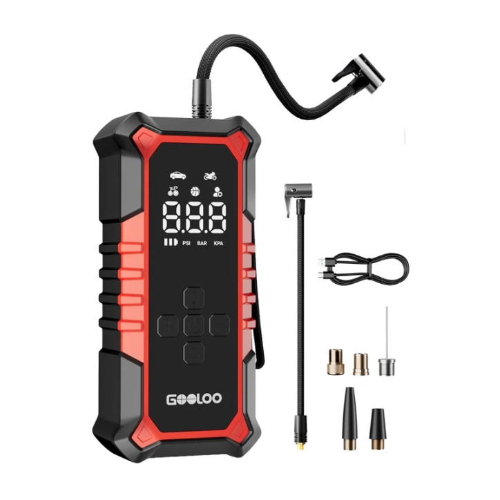 GOOLOO A6 Gear Compressore d'Aria Portatile 160 PSI