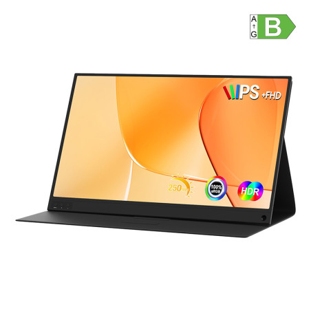 Zeuslap P15AT Monitor Portatile 15.6" Touchscreen Full HD IPS