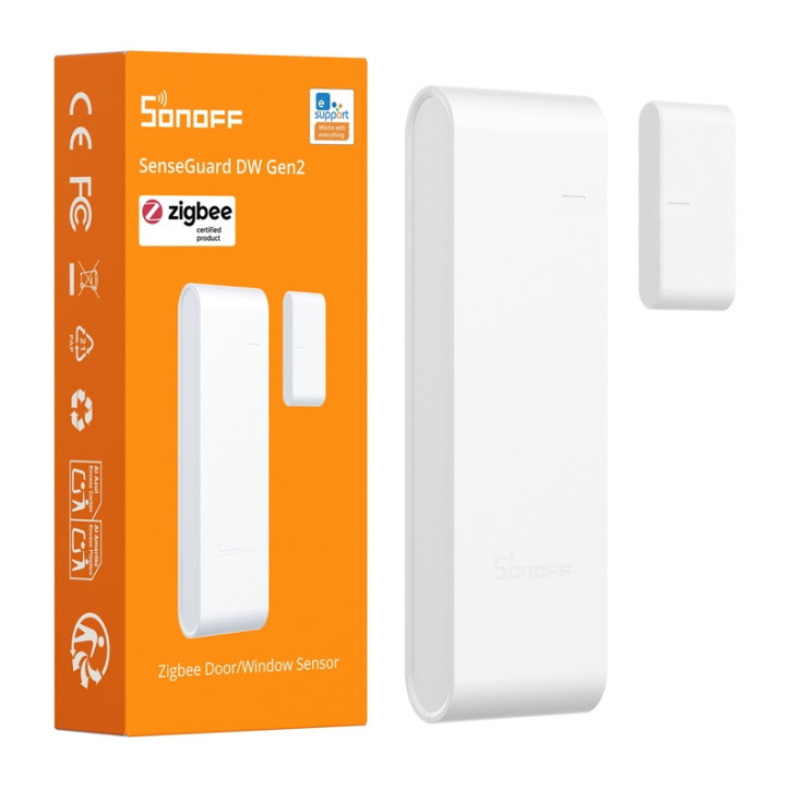 Sonoff SNZB-04PR2 Sensore di Apertura Finestre e Porte Zigbee Bianco Sonoff SNZB-04PR2 Sensore di Apertura Finestre e Porte Zigbee Bianco