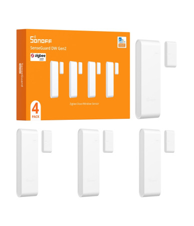 SONOFF SNZB-04PR2 Sensore Porte e Finestre Zigbee 4 Pezzi