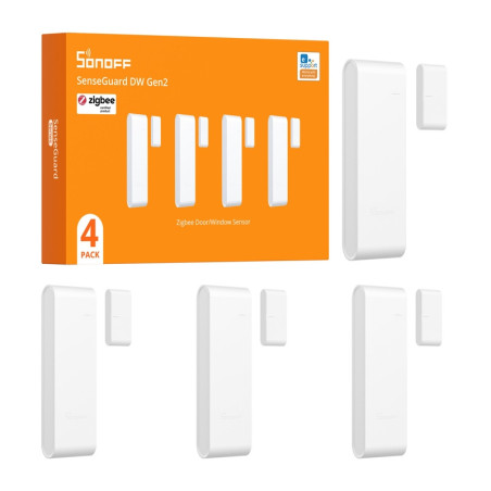 SONOFF SNZB-04PR2 Sensore Porte e Finestre Zigbee 4 Pezzi