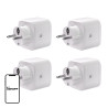 SONOFF S61s Matter Wi-Fi Smart Plug 4 Pezzi Bianco