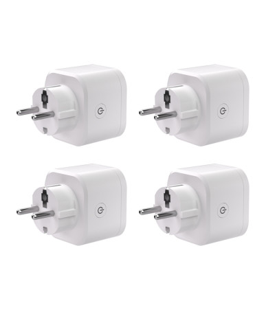 SONOFF S61s Matter Wi-Fi Smart Plug 4 Pezzi Bianco
