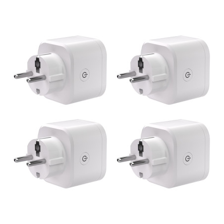 SONOFF S61s Matter Wi-Fi Smart Plug 4 Pezzi Bianco