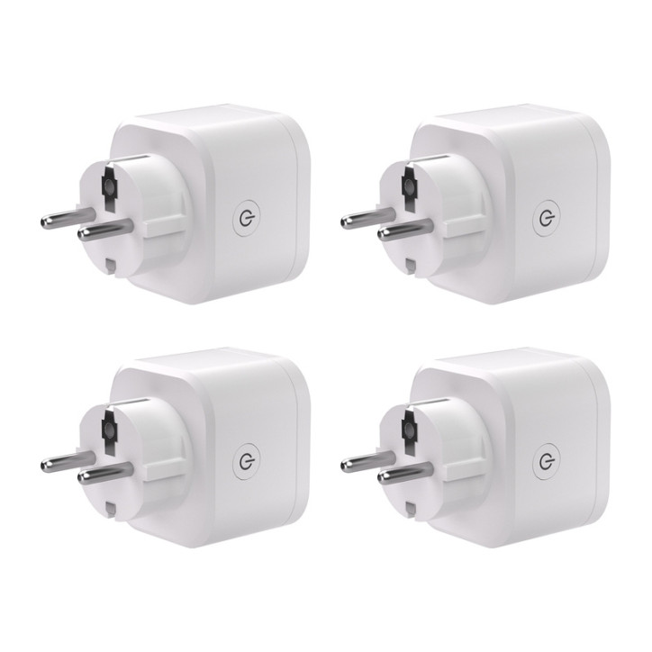 SONOFF S61s Matter Wi-Fi Smart Plug 4 Pezzi Bianco