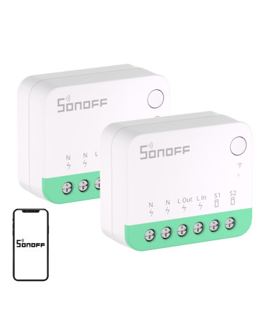 SONOFF MINIR4M (Extreme) Matter Switch 2 Pezzi