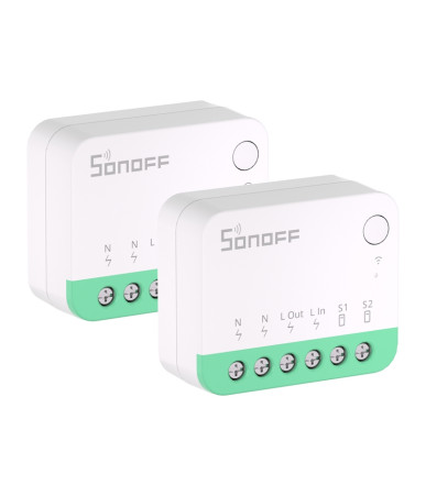 SONOFF MINIR4M (Extreme) Matter Switch 2 Pezzi