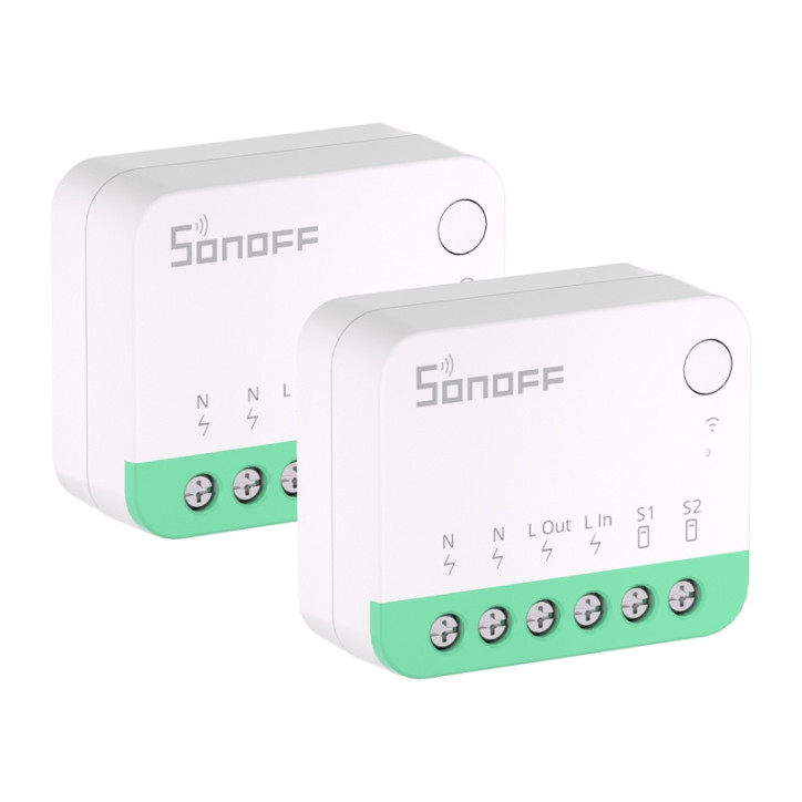 SONOFF MINIR4M (Extreme) Matter Switch 2 Pezzi