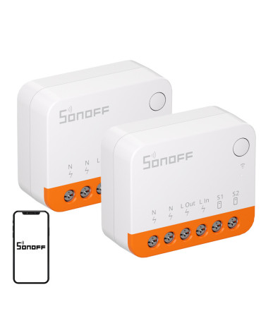 SONOFF MINIR4 (Extreme) Switch, 2-Pack