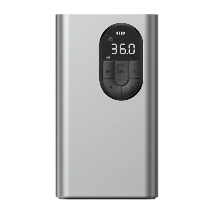 Baseus Energy Source Mini Compressore per Auto 7500mAh Grigio Baseus Energy Source Mini Compressore per Auto 7500mAh Grigio