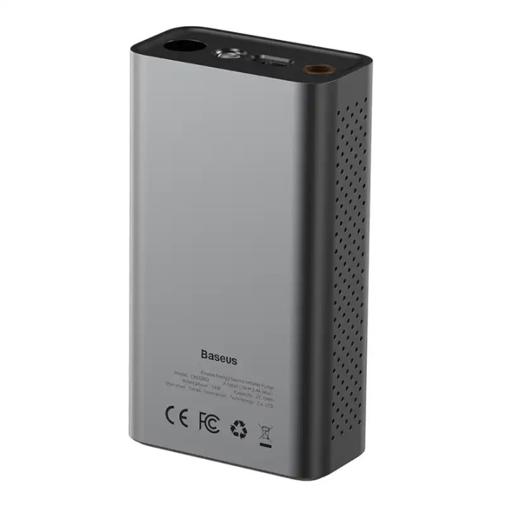 Baseus Energy Source Mini Compressore per Auto 7500mAh Grigio Baseus Energy Source Mini Compressore per Auto 7500mAh Grigio