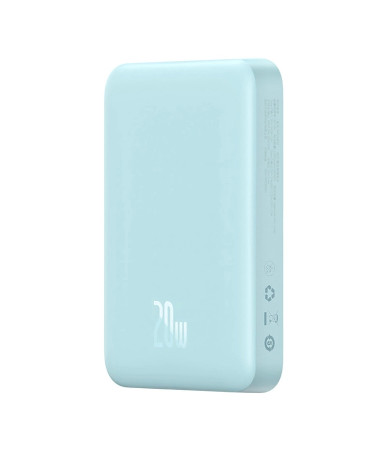 Powerbank Baseus Magnetic Mini 10000mAh, USB-C  20W MagSafe (blue)