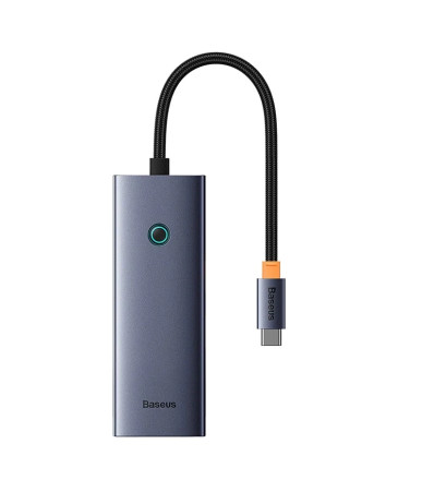 Baseus UltraJoy Series Hub USB-C 5-in-1 Grigio HDMI 4K 3xUSB 3.0 PD
