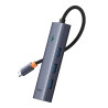 Baseus UltraJoy Series Hub USB-C 5-in-1 Grigio HDMI 4K 3xUSB 3.0 PD