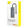 Baseus UltraJoy Series Hub USB-C 5-in-1 Grigio HDMI 4K 3xUSB 3.0 PD