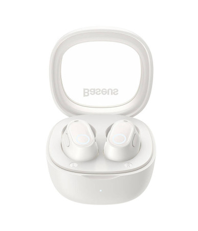 Baseus Bowie WM02 TWS Cuffie Wireless Bluetooth 5.3 Bianco