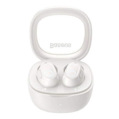 Baseus Bowie WM02 TWS Cuffie Wireless Bluetooth 5.3 Bianco
