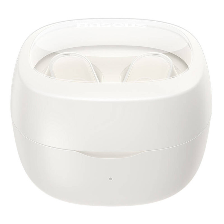 Baseus Bowie WM02 TWS Cuffie Wireless Bluetooth 5.3 Bianco Baseus Bowie WM02 TWS Cuffie Wireless Bluetooth 5.3 Bianco