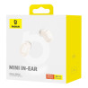 Baseus Bowie WM02 TWS Cuffie Wireless Bluetooth 5.3 Bianco