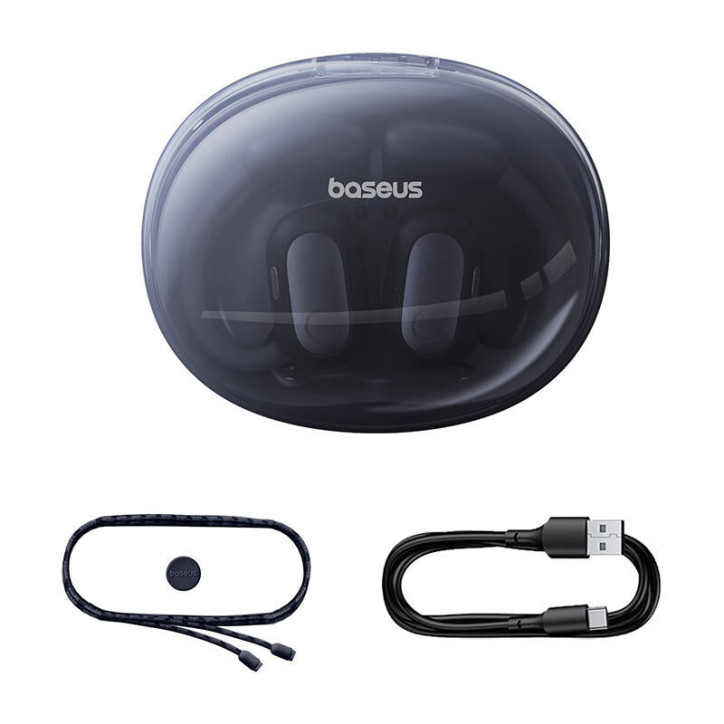 Baseus Eli Sport 1 Auricolari TWS Open-Ear Nero Baseus Eli Sport 1 Auricolari TWS Open-Ear Nero