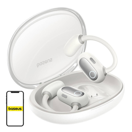 Baseus Eli Sport 1 Auricolari TWS Bianco