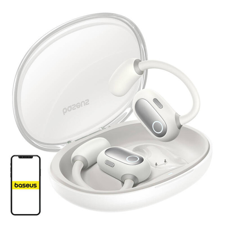 Baseus Eli Sport 1 Auricolari TWS Bianco