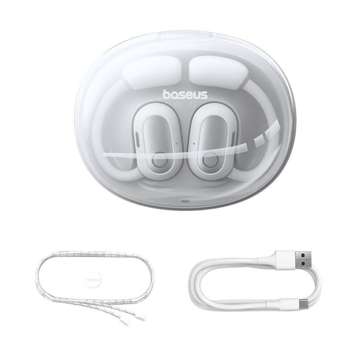 Baseus Eli Sport 1 Auricolari TWS Bianco