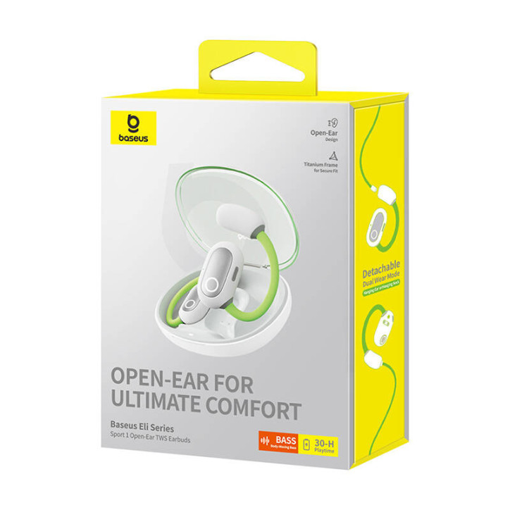 Baseus Eli Sport 1 Cuffie True Wireless Verdi Baseus Eli Sport 1 Cuffie True Wireless Verdi