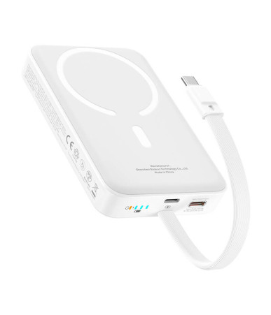 Baseus Mini 10000mAh 30W Magnetic Powerbank (white) Bayern Edition