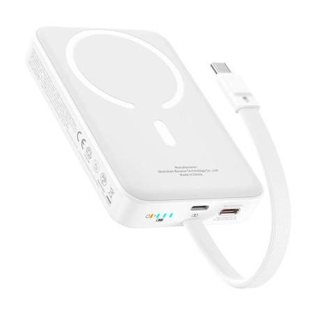Baseus Mini 10000mAh 30W Magnetic Powerbank Bianco Edizione Bayern