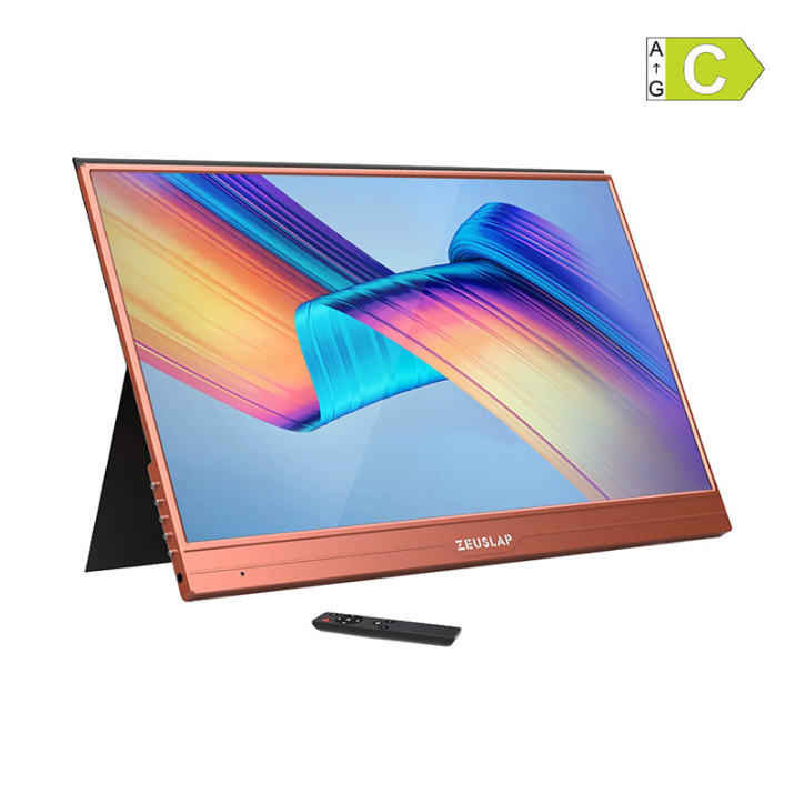 ZEUSLAP AT156 Monitor Portatile 15.6" FHD Touchscreen