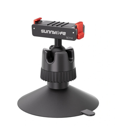 Sunnylife Adattatore Magnetico con Giunto Sferico 360° per Osmo Action 5 Pro / 4 / 3