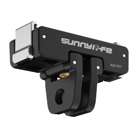 Sunnylife Adattatore di Montaggio Magnetico Reversibile 1/4" per Osmo Nano / Action 6