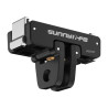 Sunnylife Adattatore di Montaggio Magnetico Reversibile 1/4" per Osmo Nano / Action 6