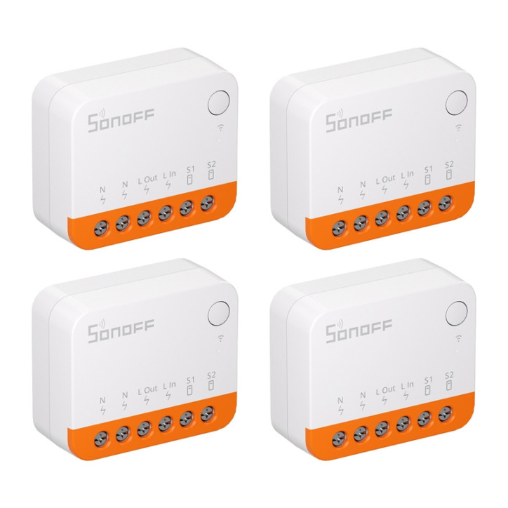 SONOFF MINIR4 Extreme Switch 4-Pack SONOFF MINIR4 Extreme Switch 4-Pack